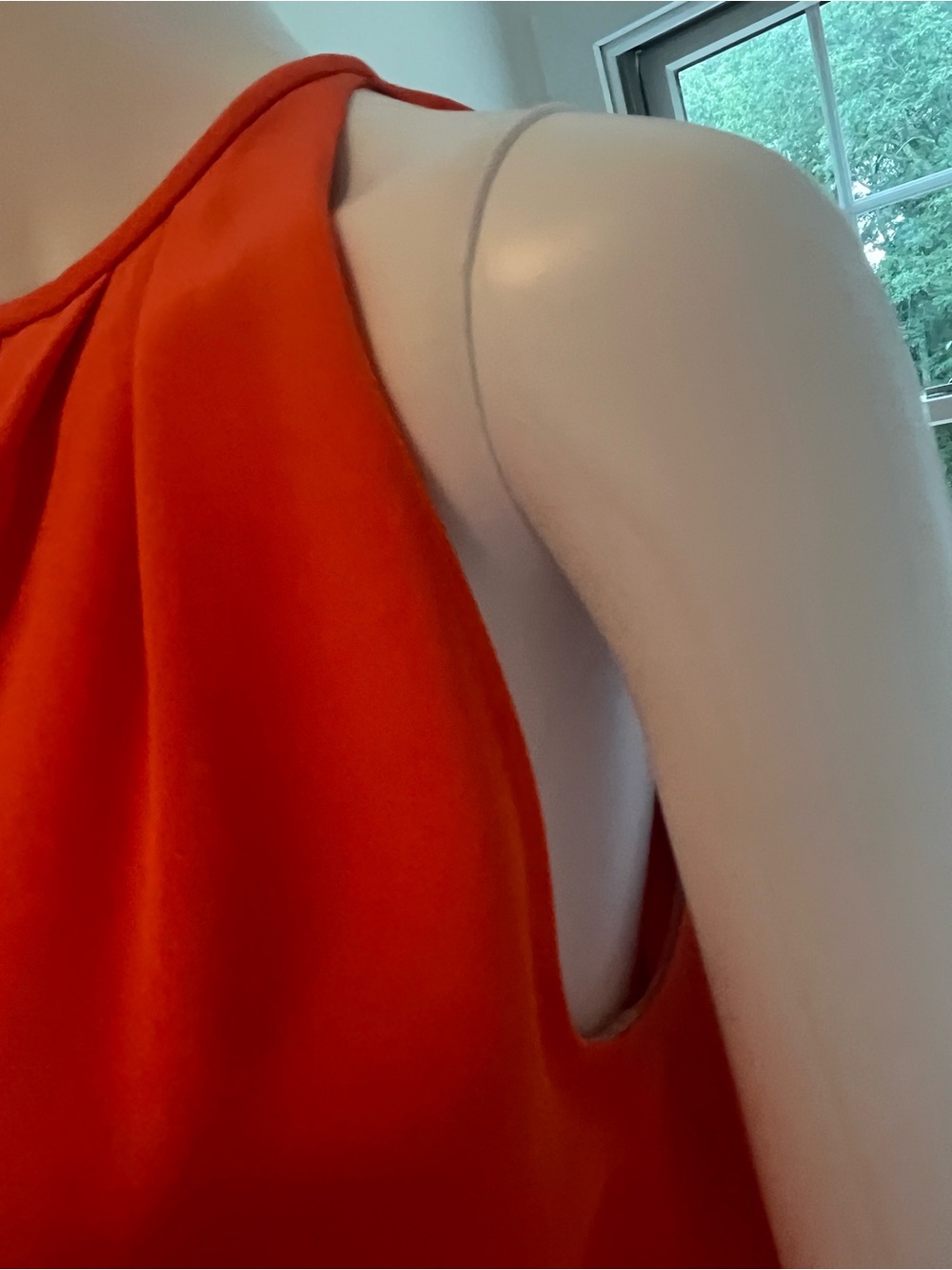 Celine by Phoebe Philo Bright Orange Halter Dress Size 8 - Picture 7 of 12
